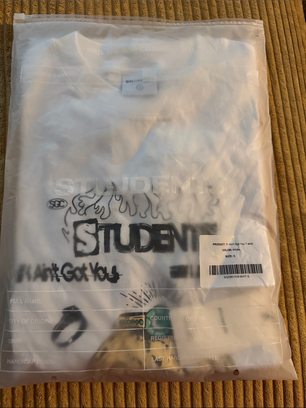 STUDENTGOLF IF I AINT GOT YOU